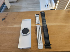 Samsung Galaxy Watch Ultra 2025 Weiß Armband Weiß+Grün Gut