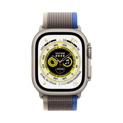 Apple Watch Ultra Titan Trail Loop Blau/Grau S/M Wie Neu