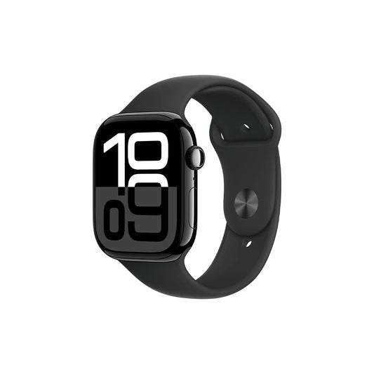 Apple Watch Series 10 GPS 46mm Diamantschwarz S/M Gut
