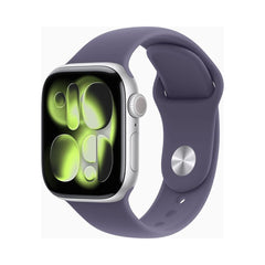 Apple Watch Series 11 46mm Silber Sport Loop Fog M/L Wie Neu