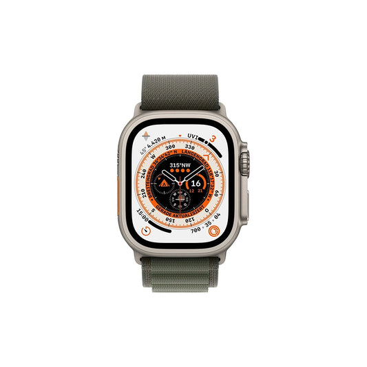 Apple Watch Ultra 49mm Alpine Loop Grün M Sehr Gut