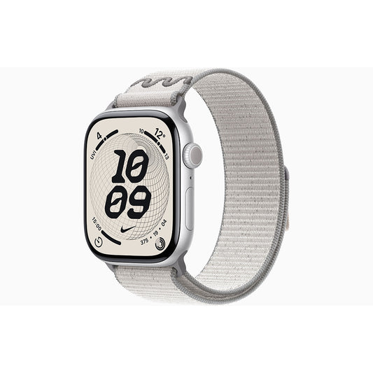 Apple Watch Series 11 46mm Silber Nike Sport Loop wie Neu