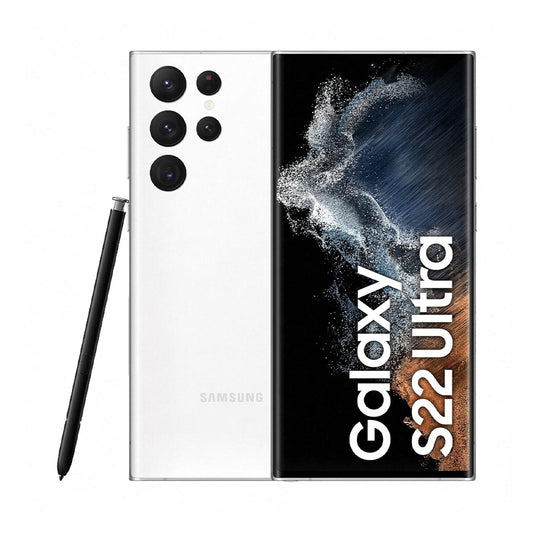 Samsung Galaxy S22 Ultra 12GB 128GB Phantom Weiß Akzeptabel