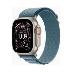 Apple Watch Ultra 3 Titan Natural Alpine Loop Light Blue M NEU Versiegelt