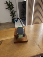 Apple Watch Ultra 3 Titan Natur Ocean Band Hellgrün Sehr Gut