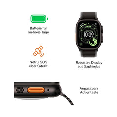 Apple Watch Ultra 3 Titanium Black Alpine Loop Black S Neu Sonstige