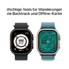 Apple Watch Ultra 3 Titanium Black Alpine Loop Black S Neu Sonstige