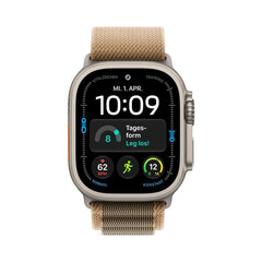 Apple Watch Ultra 4 Titan Natural Alpine Loop Desert M NEU Versiegelt