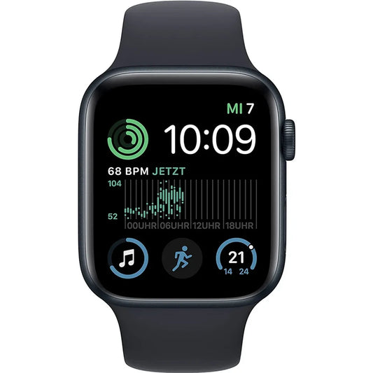 Apple Watch SE 2022 (2.Gen) Cellular 4G 40mm Mitternacht Sportarmband Mitternacht S/M NEU OVP