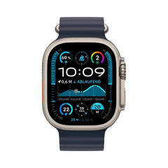 Apple Watch Ultra 2 Titan Natur Ocean Marine 49 mm Wie Neu