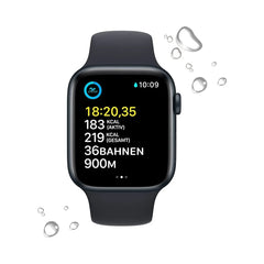 Apple Watch SE 2022 (2.Gen) Cellular 4G 40mm Mitternacht Sportarmband Mitternacht S/M NEU OVP