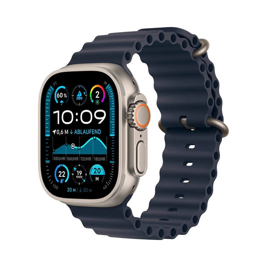 Apple Watch Ultra 2 Titan Natur Ocean Marine 49 mm NEU OVP