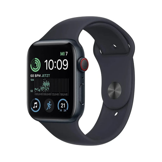 Apple Watch SE 2022 (2.Gen) Cellular 4G 40mm Mitternacht Sportarmband Mitternacht S/M NEU OVP