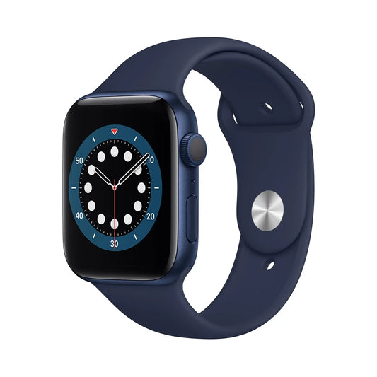 Apple Watch Series 6 Blau Aluminium 44mm Gut